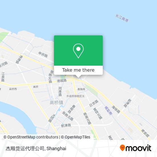 杰顺货运代理公司 map