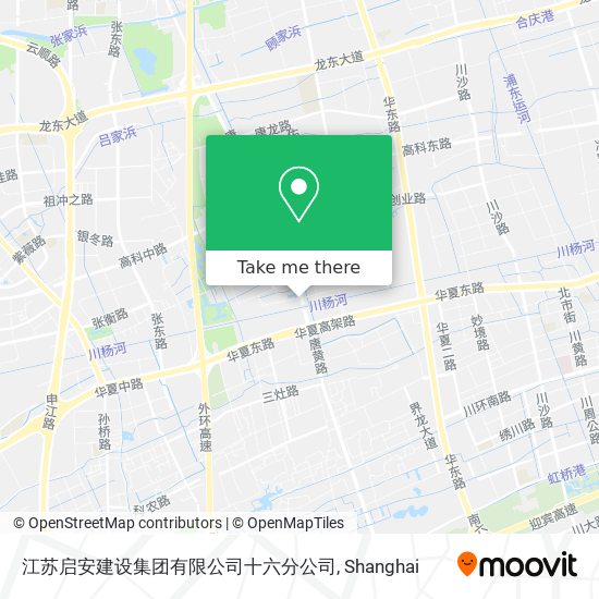江苏启安建设集团有限公司十六分公司 map