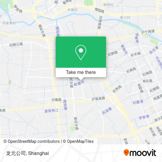 龙元公司 map