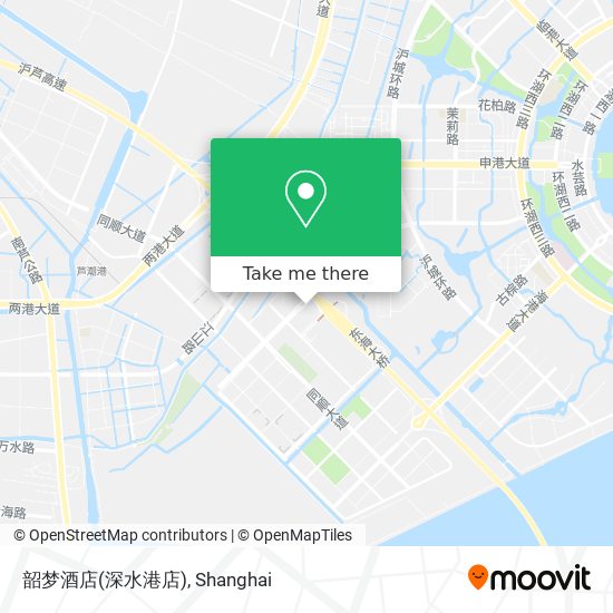 韶梦酒店(深水港店) map