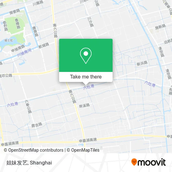 姐妹发艺 map