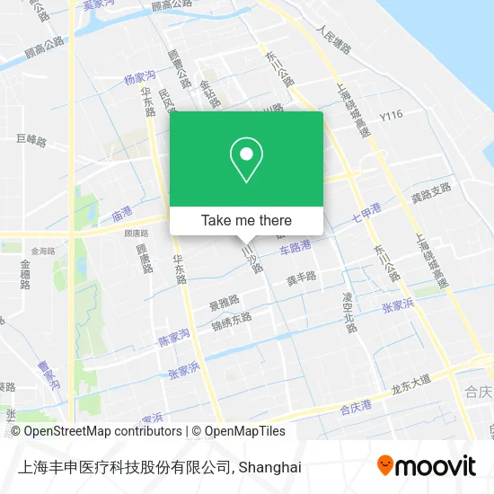 上海丰申医疗科技股份有限公司 map