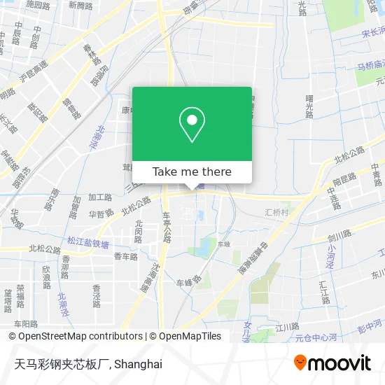 天马彩钢夹芯板厂 map
