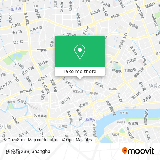 多伦路239 map