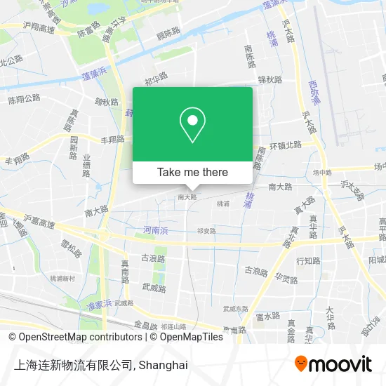 上海连新物流有限公司 map