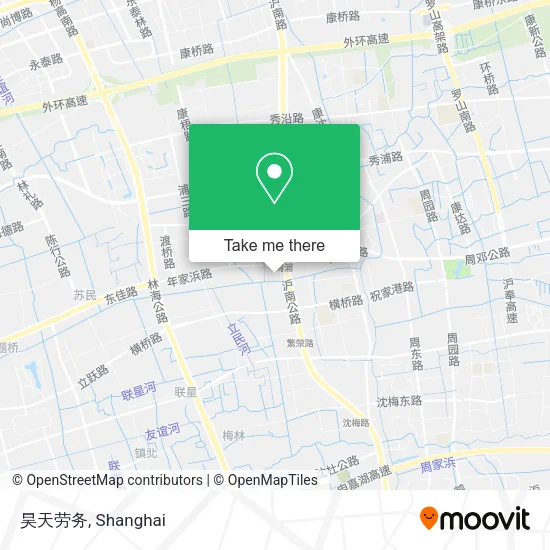 昊天劳务 map