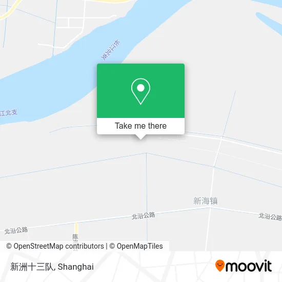 新洲十三队 map