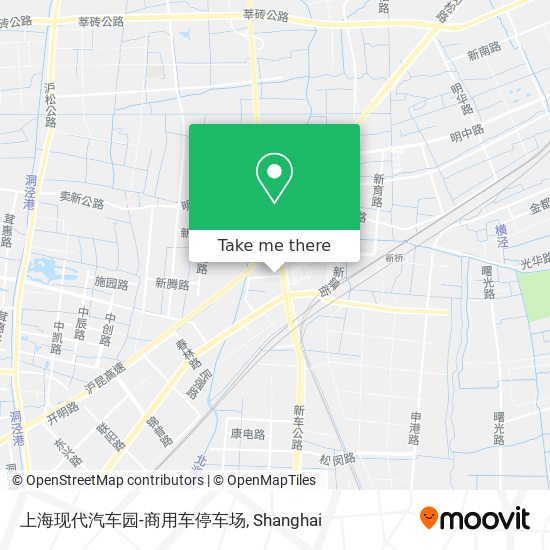 上海现代汽车园-商用车停车场 map