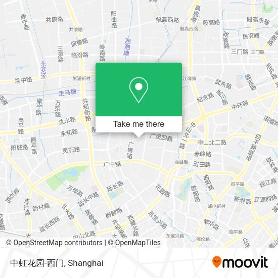 中虹花园-西门 map