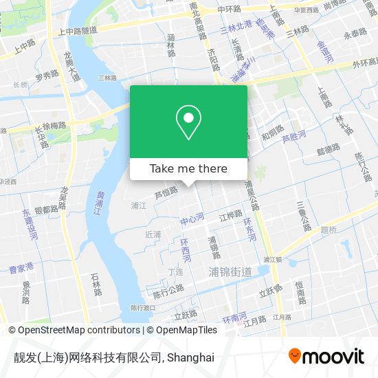 靓发(上海)网络科技有限公司 map