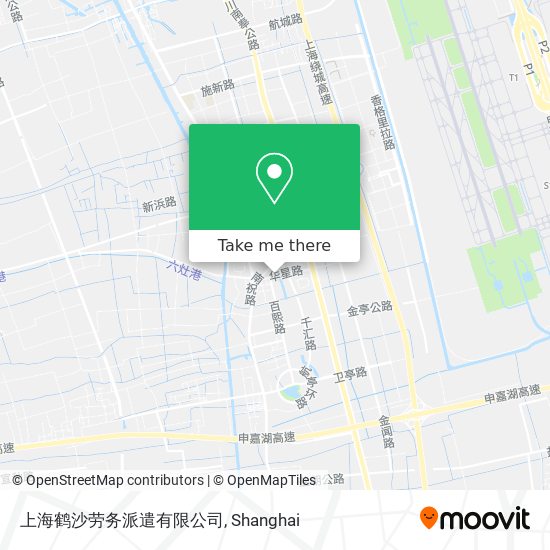 上海鹤沙劳务派遣有限公司 map