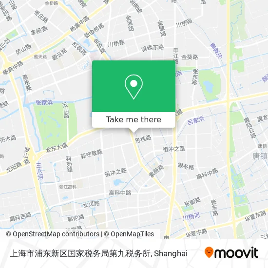 上海市浦东新区国家税务局第九税务所 map