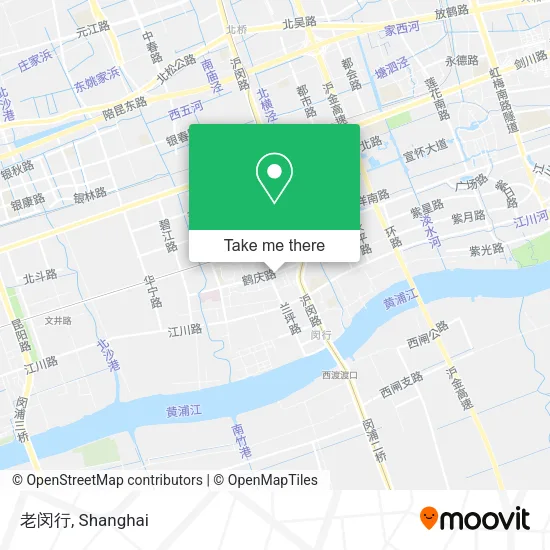 老闵行 map