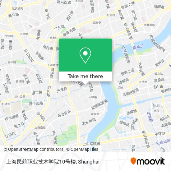 上海民航职业技术学院10号楼 map