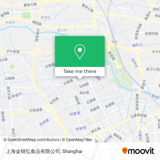 上海金锦弘食品有限公司 map