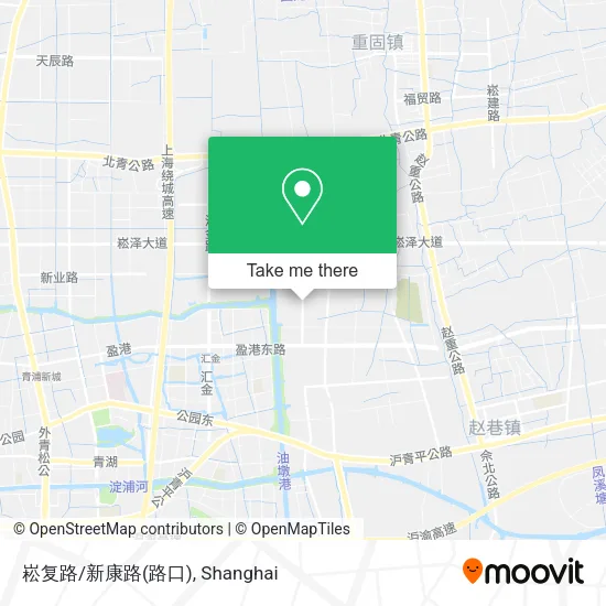 崧复路/新康路(路口) map