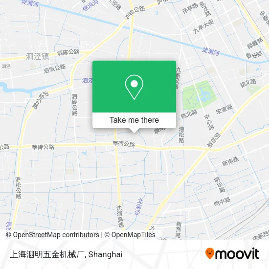 上海泗明五金机械厂 map