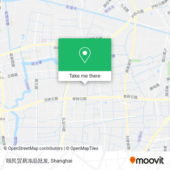 颐民贸易冻品批发 map