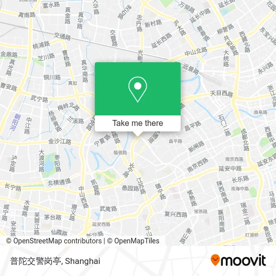 普陀交警岗亭 map