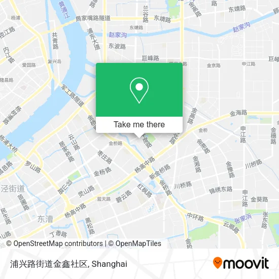 浦兴路街道金鑫社区 map