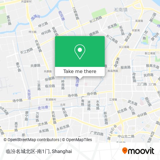 临汾名城北区-南1门 map