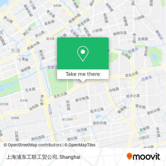 上海浦东工联工贸公司 map