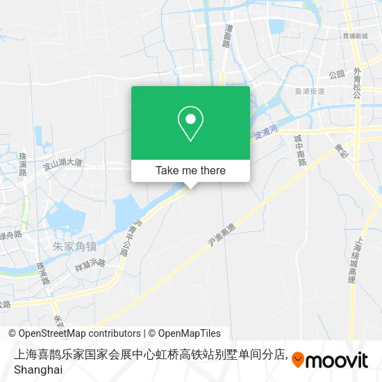 上海喜鹊乐家国家会展中心虹桥高铁站别墅单间分店 map
