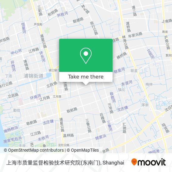 上海市质量监督检验技术研究院(东南门) map