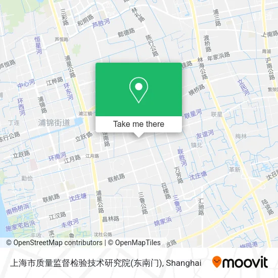 上海市质量监督检验技术研究院(东南门) map