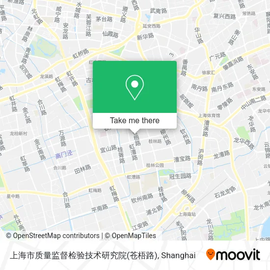 上海市质量监督检验技术研究院(苍梧路) map