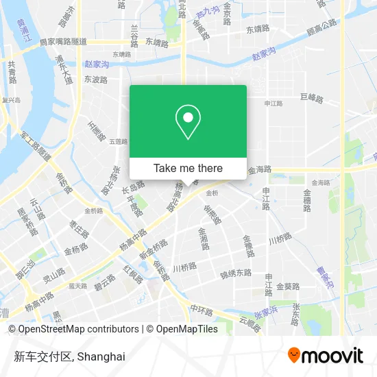 新车交付区 map