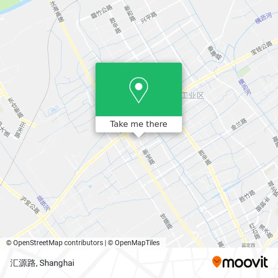 汇源路 map