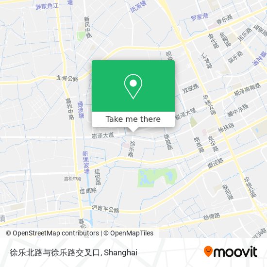 徐乐北路与徐乐路交叉口 map