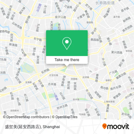 盛贺美(延安西路店) map