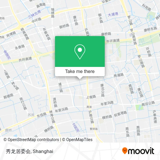 秀龙居委会 map