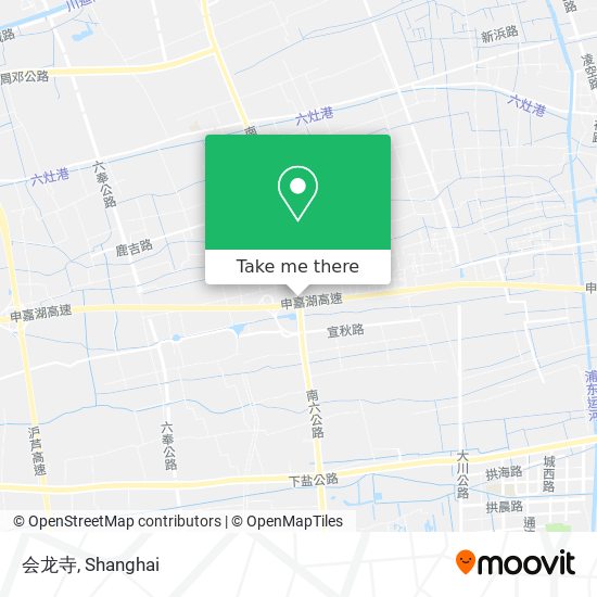 会龙寺 map
