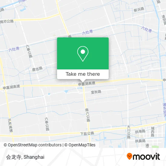 会龙寺 map