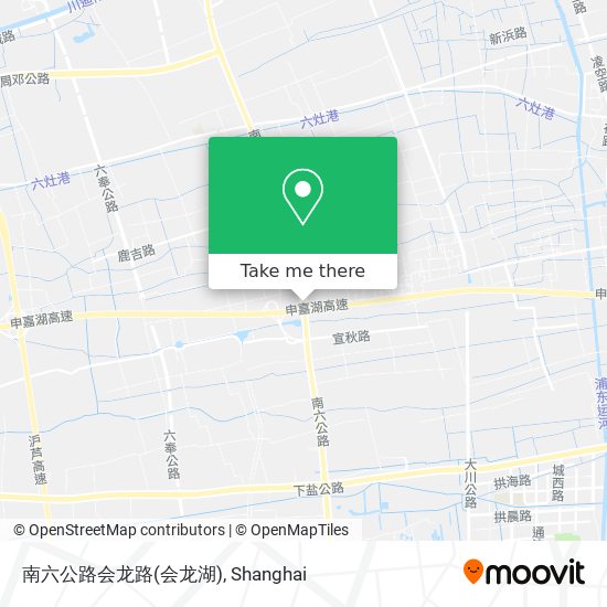 南六公路会龙路(会龙湖) map