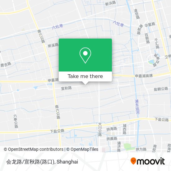 会龙路/宣秋路(路口) map