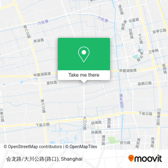 会龙路/大川公路(路口) map