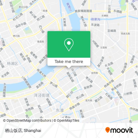 栖山饭店 map