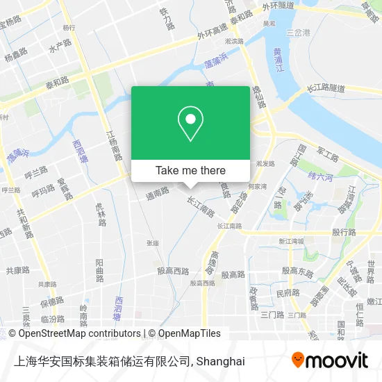 上海华安国标集装箱储运有限公司 map