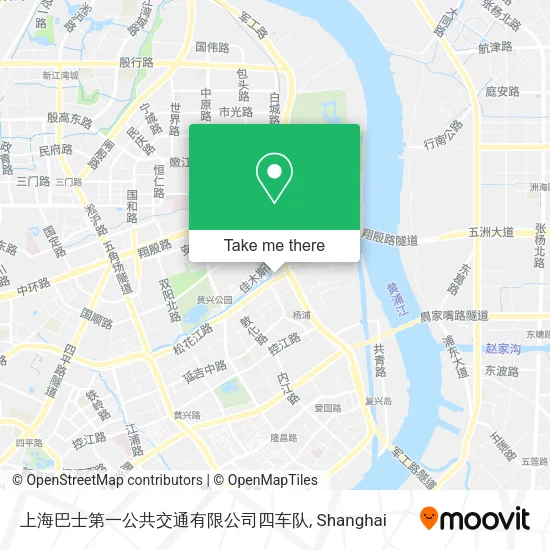 上海巴士第一公共交通有限公司四车队 map