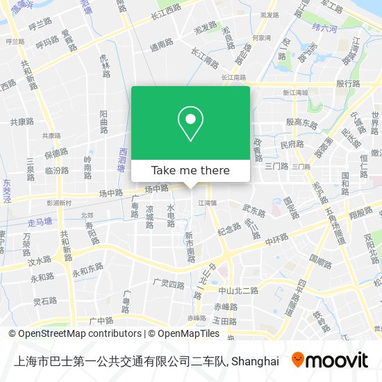 上海市巴士第一公共交通有限公司二车队 map