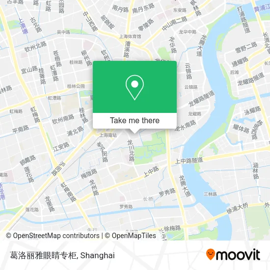 葛洛丽雅眼睛专柜 map