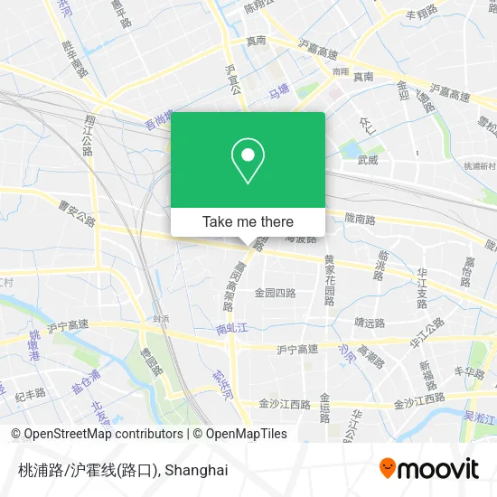桃浦路/沪霍线(路口) map