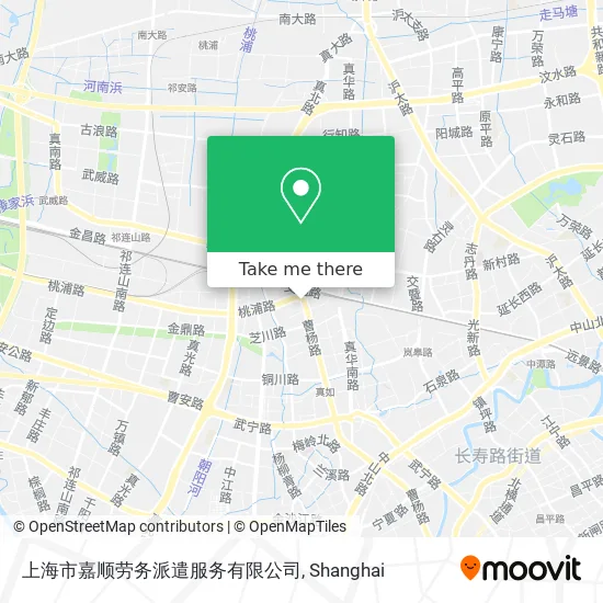 上海市嘉顺劳务派遣服务有限公司 map