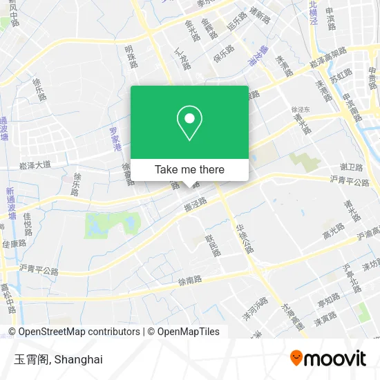 玉霄阁 map