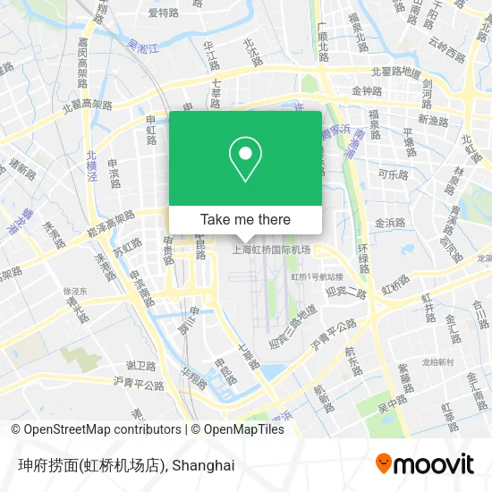 珅府捞面(虹桥机场店) map