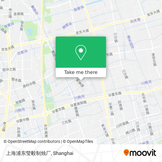 上海浦东莹毅制烛厂 map